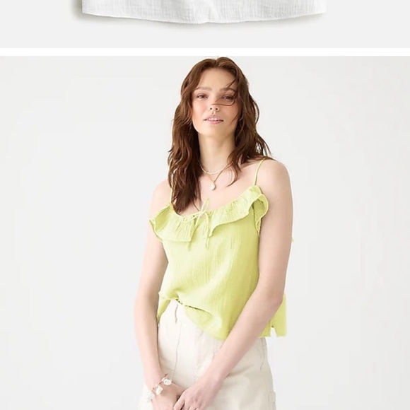 Jcrew ruffle cami - Picture 3 of 3